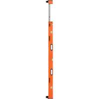 Heavy-Duty Extendable Plate Level, 10'/6' L, Aluminum, 3, Non-Magnetic NTL Industrial