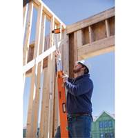Heavy-Duty Extendable Plate Level, 10'/6' L, Aluminum, 3, Non-Magnetic NTL Industrial