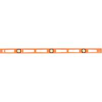 Orange Structo-Cast&reg; Contractor's Level, I-Beam, 4' L, 3, Non-Magnetic NTL Industrial