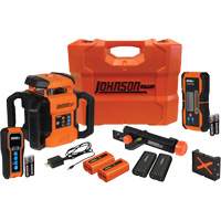 Trousse de niveau laser rotatif rouge &agrave; double pente, 4000' (1219,2 m), 640 Nm NTL Industrial