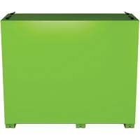 Armoire ventil&eacute;e pour le rangement d'&eacute;PI sur place, Acier, Vert lime haute visibilit&eacute; NTL Industrial