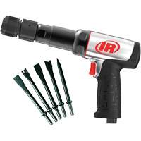 Heavy-Duty Air Hammer with Chisels, 21.8 CFM, 1/4" NPT, 2600 BPM, 3/4" x 3-3/4" (0.0mm x 0.0mm) NTL Industrial
