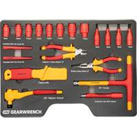 Jeu d'outils VDE isol&eacute;s, 1000 V, 39 M NTL Industrial