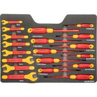 Jeu d'outils VDE isol&eacute;s, 1000 V, 39 M NTL Industrial
