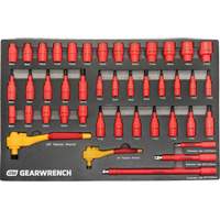 Jeu d'outils VDE isol&eacute;s, 1000 V, 72 M NTL Industrial