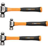 Ball Pein Hammers with Fiberglass Handles Set, 3 Pieces NTL Industrial