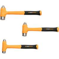 Dead Blow Ball Pein Hammer Set, 3 Pieces NTL Industrial