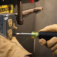 3-Piece Multi-Bit Screwdriver & Nut Driver Set, 12-63/100" L, Cushion Grip Handle NTL Industrial