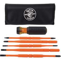 8-in-1 Insulated Interchangeable Screwdriver Set, 1000 V, 7 Pcs NTL Industrial
