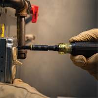 11-in-1 Impact Rated Multi-Bit Screwdriver/Nut Driver, 8" L, Cushion Grip Handle NTL Industrial