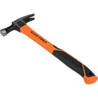 Straight-Claw Hammer, 18 oz., Fibreglass Handle, 14-4/5" L NTL Industrial