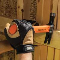 Straight-Claw Hammer, 18 oz., Fibreglass Handle, 14-4/5" L NTL Industrial
