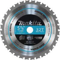 Lame de scie &agrave; bout au carbure pour un usage g&eacute;n&eacute;ral, 5-7/8", 32 dents, Pour M&eacute;tal NTL Industrial