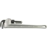 Cl&eacute; &agrave; tuyau super robuste, Cap des m&acirc;choires 2-7/16", Longueur 14", Prise Poutre en I NTL Industrial