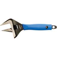 Wide Jaw Adjustable Wrench, 10" L, 2-11/32" Max Width NTL Industrial