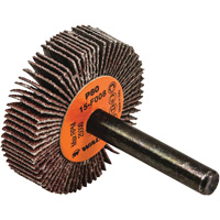Flap Wheels-Coolcut Flap Wheels, Aluminum Oxide, 80 Grit, 1-1/2" x 3/8" x 1/4" NTL Industrial