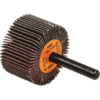 Flap Wheels-Coolcut Flap Wheels, Aluminum Oxide, 60 Grit, 1-1/2" x 1" x 1/4" NTL Industrial