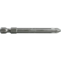 EMBOUTS &agrave; MANDRIN 1/4" PHILLIPS, Phillips, Embout #1, Prise 1/4", Longueur 2-3/4" NTL Industrial