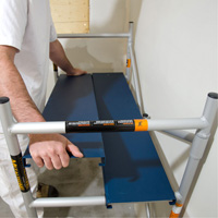 &eacute;chafaudages mobiles - &eacute;chafaudage Mini, Cadre Aluminium, 42" p x 48-1/2" h NTL Industrial