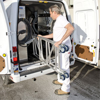 &eacute;chafaudages mobiles - &eacute;chafaudage Mini, Cadre Aluminium, 42" p x 48-1/2" h NTL Industrial