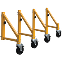 Mobile Work Scaffolding - Maxi Square Steel Scaffolding Accessories, Outrigger, 19-1/4" W x 24" H VC203 | NTL Industrial