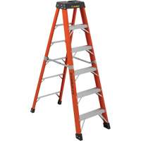 Industrial Extra Heavy-Duty Stepladders (6800 AA Series), 6', Fibreglass, 375 lbs. Capacity, Type 1AA NTL Industrial