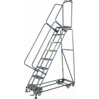All Directional Ladders, 6 Steps, 24" Step Width, 60" Platform Height, Steel VC402 | NTL Industrial