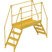 Crossover Ladder, 91 " Overall Span, 40" H x 48" D, 24" Step Width VC448 | NTL Industrial