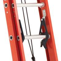 Multi-Section Extension Ladder, 300 lbs. Cap., 13' H, Grade 1A NTL Industrial