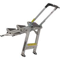 Tilt & Roll Step Stool Ladder, 3 Steps, 34" x 22" x 50.75" High VD439 | NTL Industrial