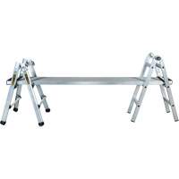 Telescoping Multi-Position Ladder, 2.916' - 9.75', Aluminum, 300 lbs., CSA Grade 1A VD689 | NTL Industrial