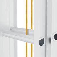 Jobsite Series Extension Ladder, 250 lbs. Cap., 28' H, Grade 3 NTL Industrial