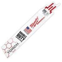 The Torch Sawzall&reg; Blade, Bi-Metal, 10 TPI, 6" L x 1" W NTL Industrial
