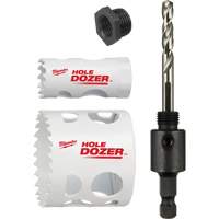 Trousse de scie-cloche Hole Dozer pour verrou de porte, 4 morceaux NTL Industrial