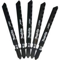 Lame de scie sauteuse, Acier rapide, Tige en T, 3-1/2" lo, 24 dents par pouce NTL Industrial