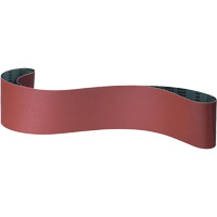 Cloth Belt, 4" W x 36" L, Aluminum Oxide, 80 Grit NTL Industrial