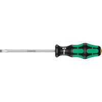 Tapered Slotted Screwdriver, 1.0 mm, 5-1/8" L, Plastic Handle NTL Industrial