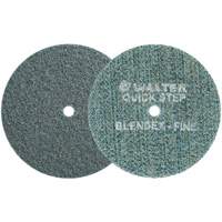 Disque de pr&eacute;paration de surface QUICK-STEP BLENDEX, 5" dia., Grain Fin, Oxyde d'aluminium NTL Industrial