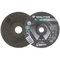 FLEXCUT MILL SCALE™ Grinding Wheel, 7", 36 Grit, Aluminum Oxide, 7/8", 8600 RPM, Type 29 VV741 | NTL Industrial