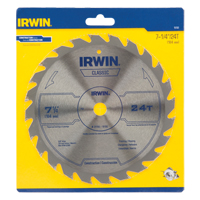 Contractor Saw Blades - Classic Series Saw Blades, 7-1/4", 24 Teeth, Wood Use WI929 | NTL Industrial