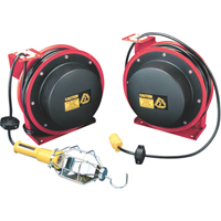 Enrouleurs de c&acirc;ble, 50', SJTOW, Calibre de 16/3, 13 A NTL Industrial