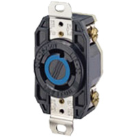 Single Flush 3-Pole 4-Wire Grounding Receptacle NTL Industrial