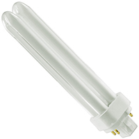 Compact Fluorescent Lamps, T4, 26 W, 4100 K, G24Q-3 Base, 12000 hrs. XC528 | NTL Industrial