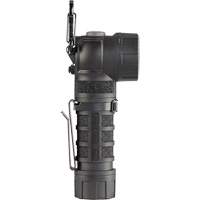 PolyTac&reg; 90 X Right Angle Flashlight, LED, CR123A Batteries, Polymer NTL Industrial