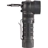 PolyTac&reg; 90 X Right Angle Flashlight, LED, CR123A Batteries, Polymer NTL Industrial
