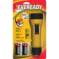 Lampe de poche industrielle et &eacute;conomique Eveready, DEL, 35 lumens, Piles D NTL Industrial
