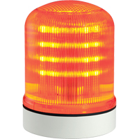 Streamline<sup>®</sup> Modular Multifunctional LED Beacons, Continuous/Flashing/Rotating, Amber XE717 | NTL Industrial