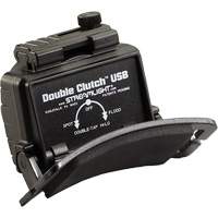 Double Clutch USB Headlamp, LED, 125 Lumens, 3.5 Hrs. Run Time, Rechargeable Batteries NTL Industrial
