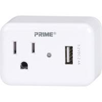 Prime&reg; USB Charger with Surge Protector NTL Industrial