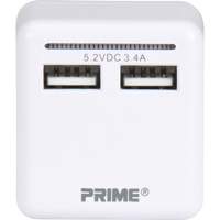 Prime&reg; High-Speed USB Charger NTL Industrial